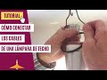 Cómo conectar los cables de una lámpara de techo | Tutorial para principiantes