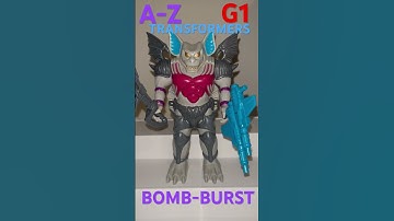 G1 transformers A to Z - Bomb-burst  #transformersg1 #80s #toys #nostalgia #awesome #transformers