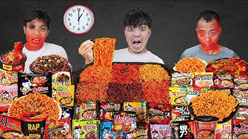 PHD | Người Cuối Cùng Ngừng Ăn Đêm 1 Giờ Sáng Sẽ Thắng 10 Triệu | Tập 2: 100 Loại Mì Gói