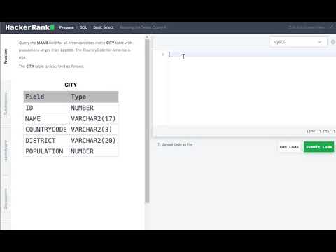 Revising the Select Query II | Hacker rank | SQL