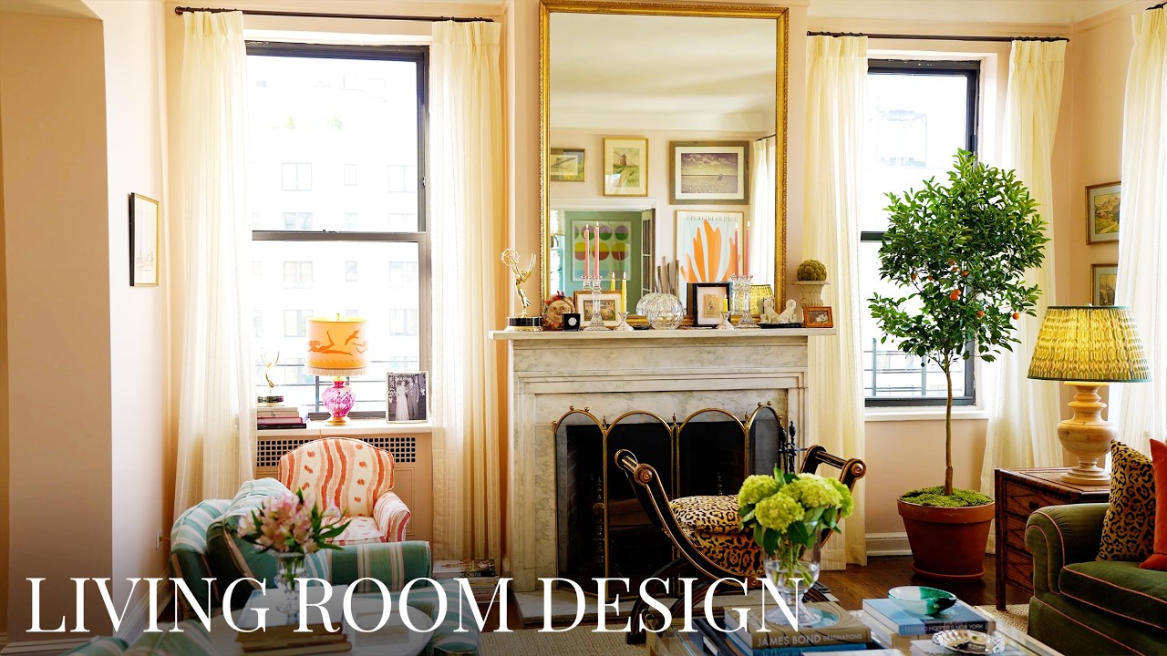 The Bright & Collected Living Room of Homeworthy's Founders | Living ...
