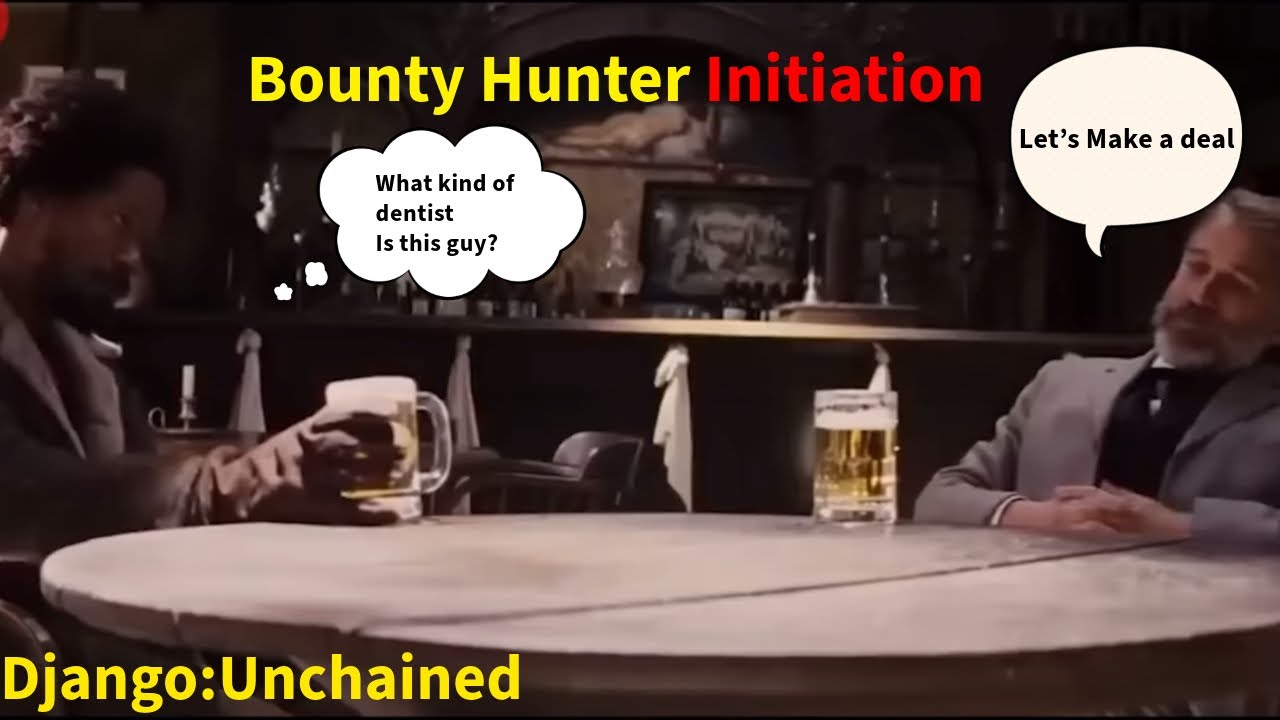 Django:Unchained(2012) Breakdown | Easter Eggs & Scene Explained. Bounty Hunter initiation.