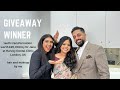 Giveaway winner  collab with my dentist vithya hair and makeup