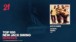 #21 - Boyz II Men - Sympin' (Remix) - 1992 | NEW JACK SWING BLOG