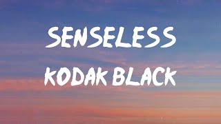Kodak Black - Senseless (Lyrics) | All I wanted to do was get a bitch and fuck her raw