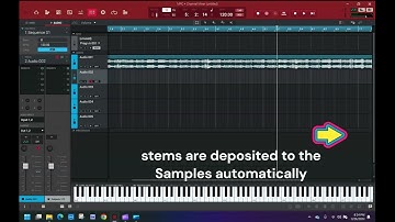 Stem separation under 2 minutes - MPC Software