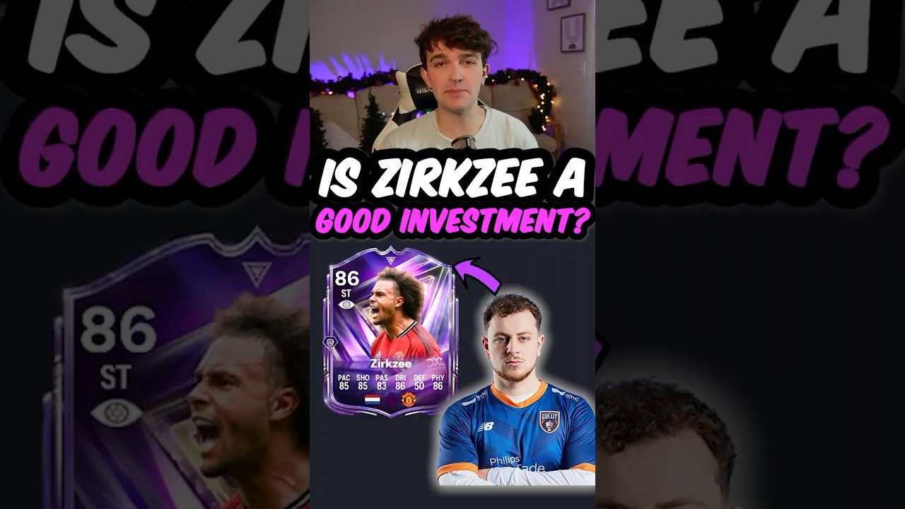 📈Is Joshua Zirkzee's FC Pro Live card a good investment?🤑
