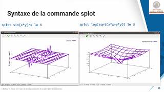 UGB Linux Module 5 7 Introduction à de Gnuplot
