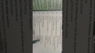 most important question about enzymes chapter for neet and mdcat students
