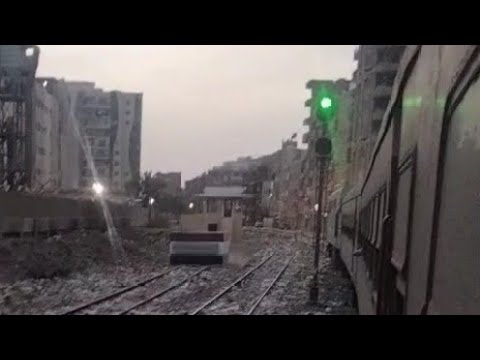 قطار الفيوم المتجهة إلى اسكندريه رقم 1109