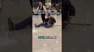 Düğün Salonunda Topal Oyununu Zirveye Taşıyan Dayı