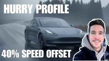 Testing Tesla FSD in Hurry Mode, surprising results!