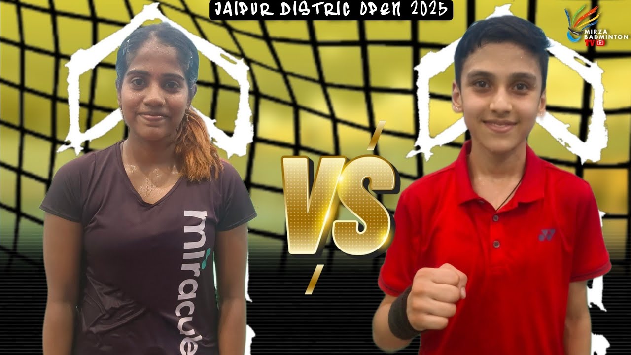 Women's Badminton Showdown: Anvi Rathore vs Uthsava Palit | Mirza ...