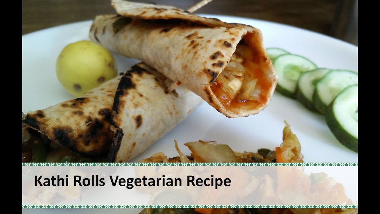 Veg Kathi Roll Recipe | Harvest Ready Roti Kathi Roll | Healthy Roti Roll Recipe by Healthy Kadai
