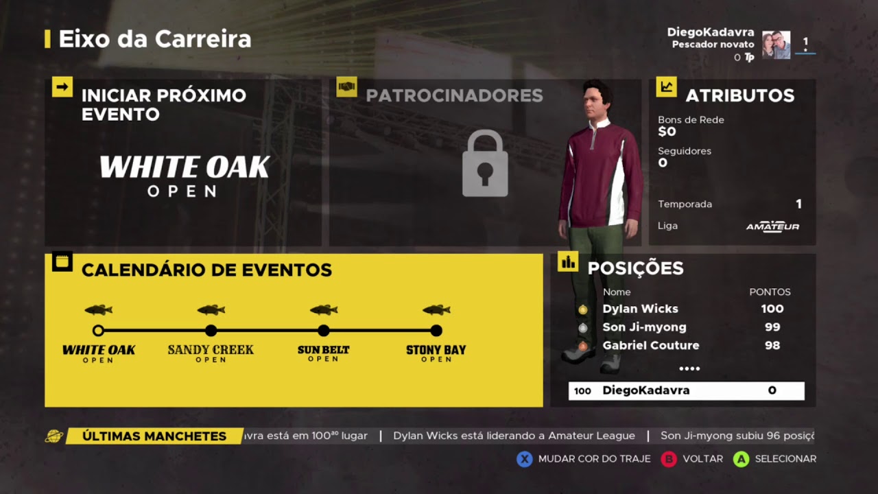 Fishing Sim World, Inicio gameplay (XBOX ONE)