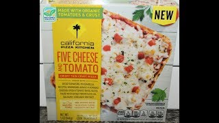 This is a taste test/review of the california pizza kitchen five
cheese & tomato crispy thin crust pizza. it topped with diced
tomatoes, ricotta, mozzarel...