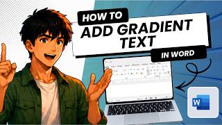 How to Add Gradient Effects to Your Text in Microsoft Word (Updated 2026)