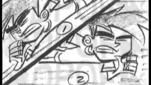 Danny Phantom - Unused Opening Title Sequence (Animatic)
