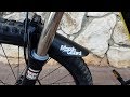 Installing Marsh Guard Front Bicycle Fender Mudguard