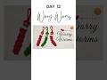 Vlogmas 2024 | Day 12 - Crochet Worry Worms Christmas Ornaments #crochet #crochetchristmasornaments