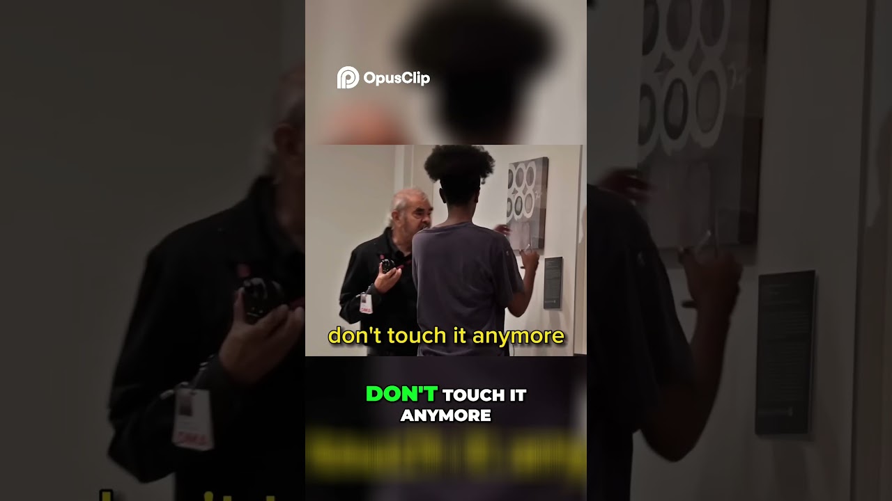 Art Vandalism FAIL! Museum Security's Epic Confrontation! 🤣😂😂