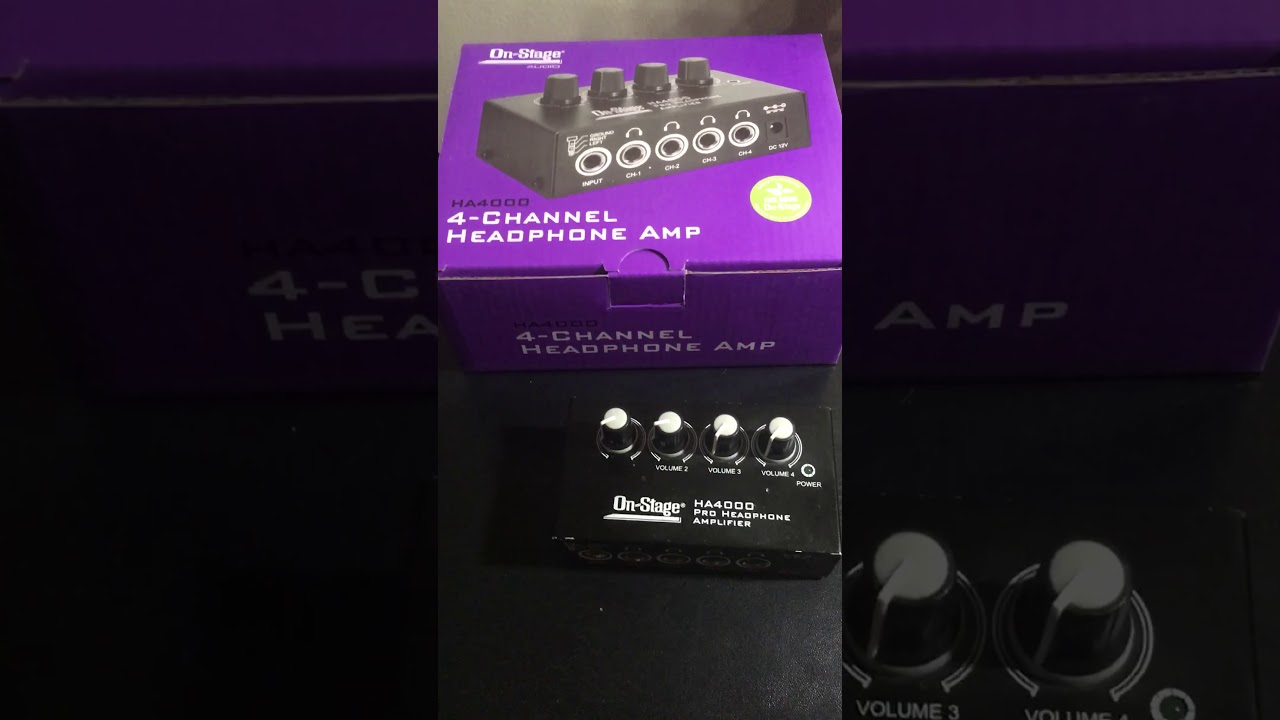 Channel Pro Headphone Amplifier 