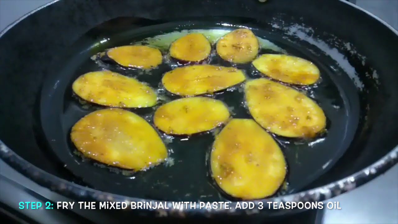 16 Must Watch Fun, Easy & Simple Crispy Brinjal Fry with Bread