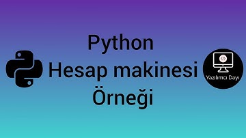 Python hesap makinesi