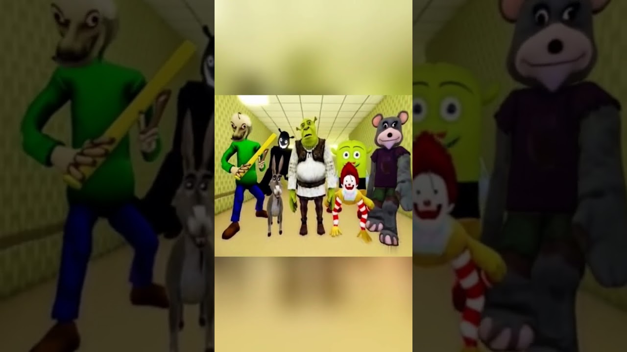 Shrek in the backrooms