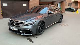 S 63 AMG 17 год, 56 пробег. Состояние - идеальное.