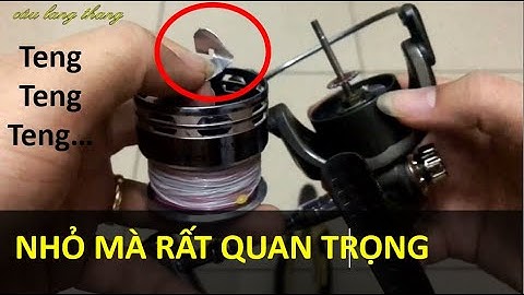 Sửa Máy Câu Bị Mất Tiếng Kêu Teng Teng - Hướng Dẫn Chi Tiết