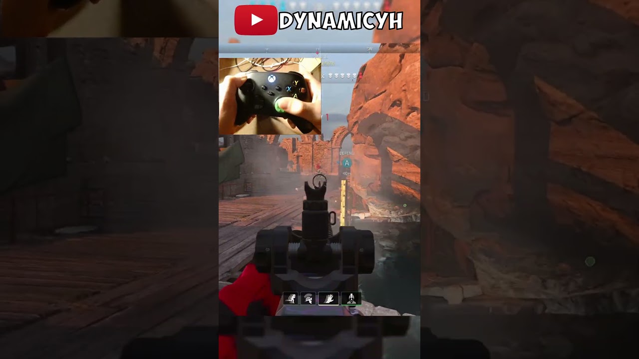 Controller Frame Flicks With Handcam 