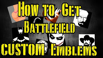 Battlefield 1 - How To Get A Customize Emblem (Easy)