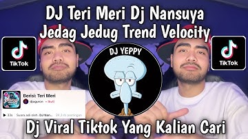DJ TERI MERI JEDAG JEDUG DJ NANSUYA TREND VELOCITY VIRAL TIKTOK TERBARU YANG KALIAN CARI