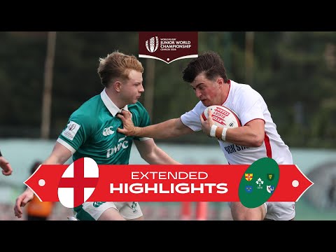 PURE CLASS 👏 | England v Ireland | World Rugby Junior Championship 2026 | Extended Highlights