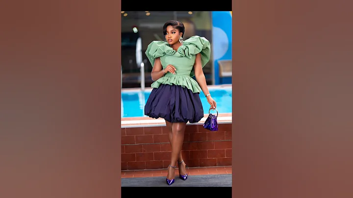 Nigerian Fashion Designer, Veekee James stepped out looking so Gorgeous in this outfit.