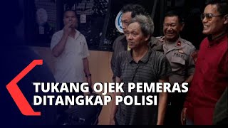 3 Tukang Ojek Peras Penumpang Kini Ditangkap Polisi