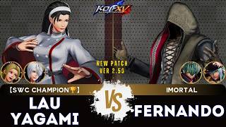 KOF XV ▰ LAUYAGAMI (Ángel/Hinako/Chizuru) 🆚 FERNANDO (Shun'ei/Isla/Kukri)🎞️ - 07/26