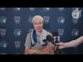 "It Was Amazing Seeing Everyone Play Last Game." | Natisha Hiedeman Practice Sound | 6.16.25