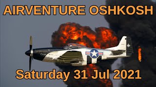 EAA AirVenture Oshkosh 2021 - Saturday Warbird Air Show