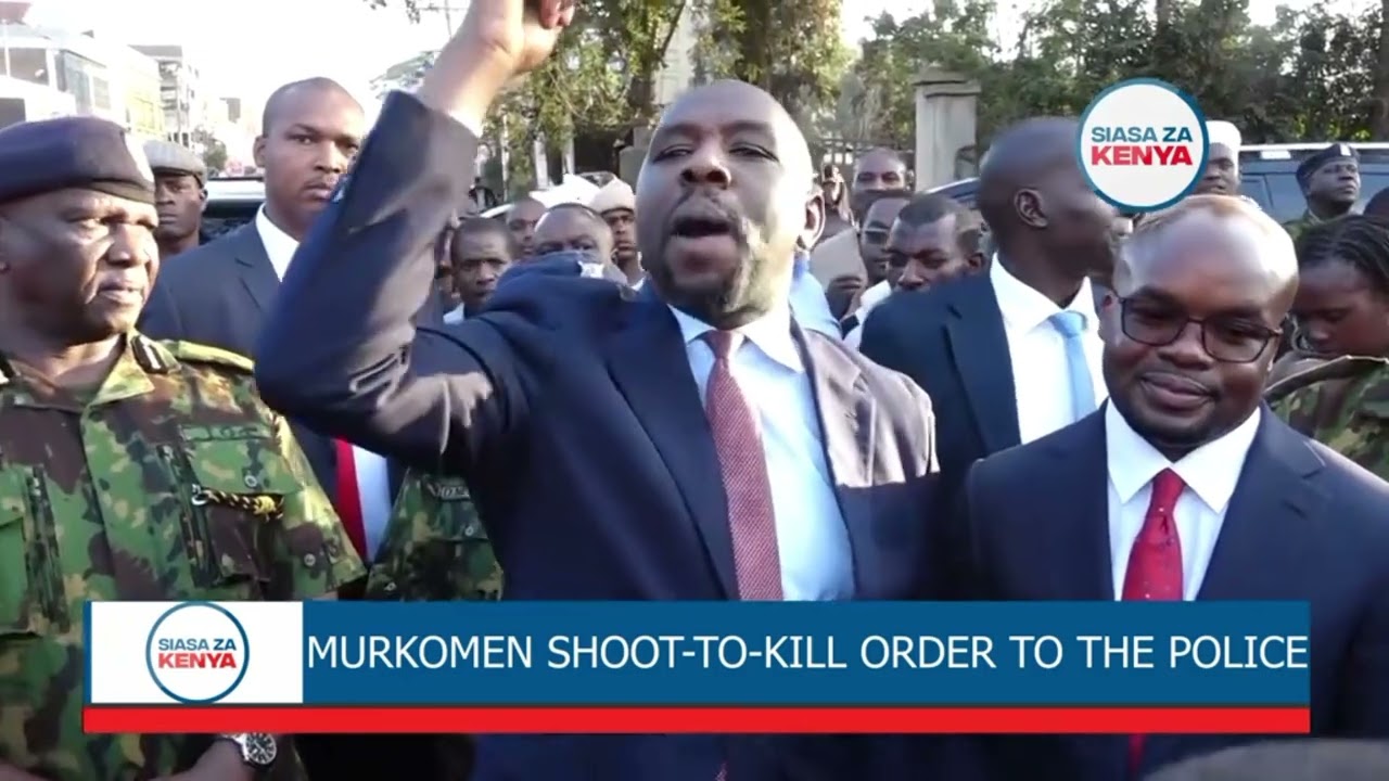 Cs Murkomen vs Governor George natembeya on matters security 