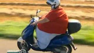 Fat Man On A Little Bike Youtube