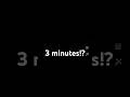 YouTube make shorts 3 minutes