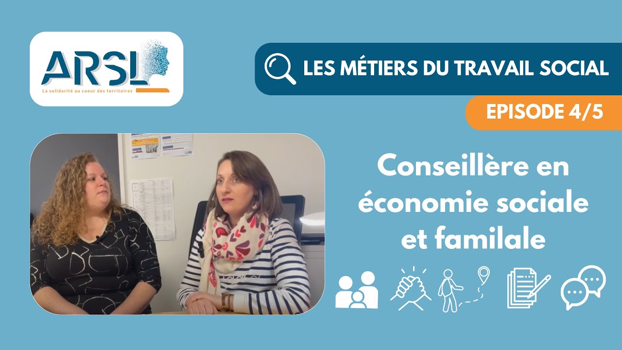 🔎 𝗟𝗘𝗦 𝗠𝗘́𝗧𝗜𝗘𝗥𝗦 𝗗𝗨 𝗧𝗥𝗔𝗩𝗔𝗜𝗟 𝗦𝗢𝗖𝗜𝗔𝗟 #4 - Conseillère en économie sociale