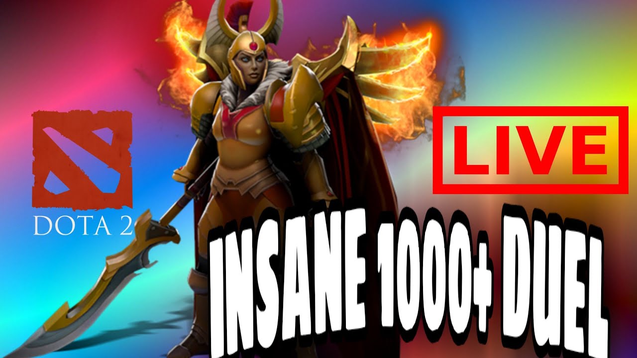Legion Commander INSANE 1000+ Duel Damage - Gameplay