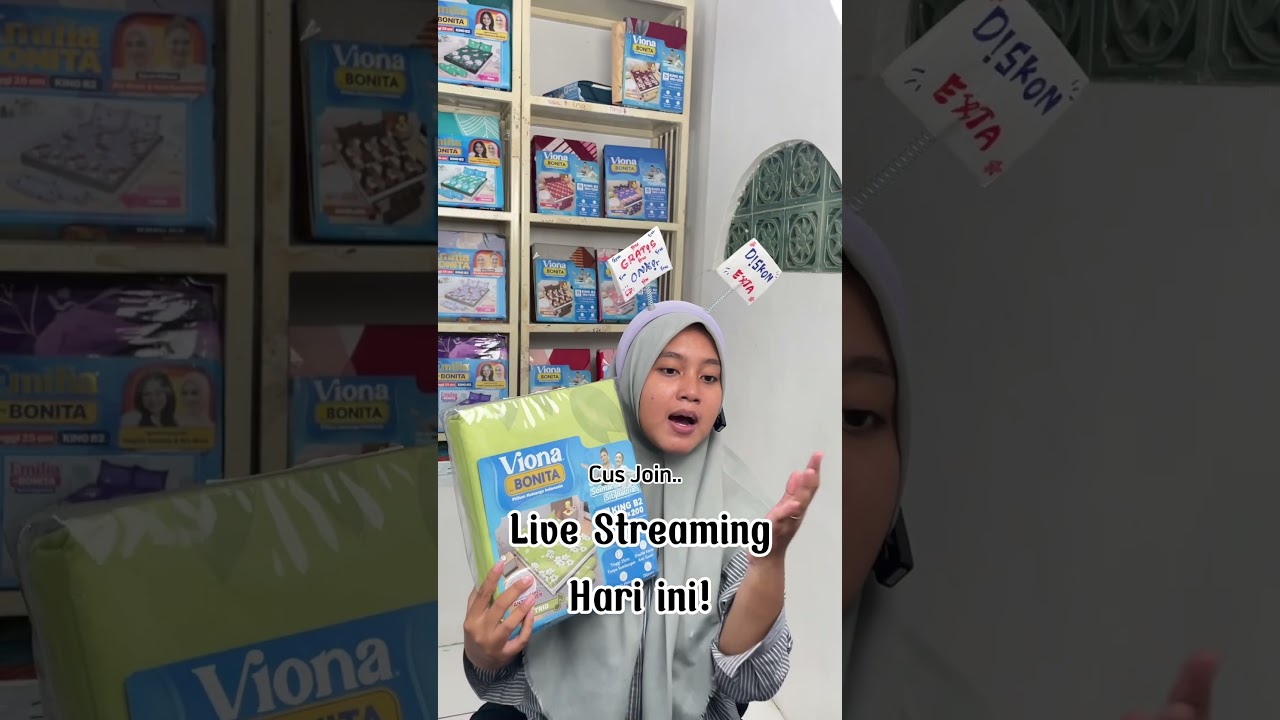 Cus Join Live Streaming Hari ini! 😍✨