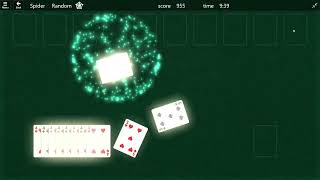 Spider Solitaire Fireworks