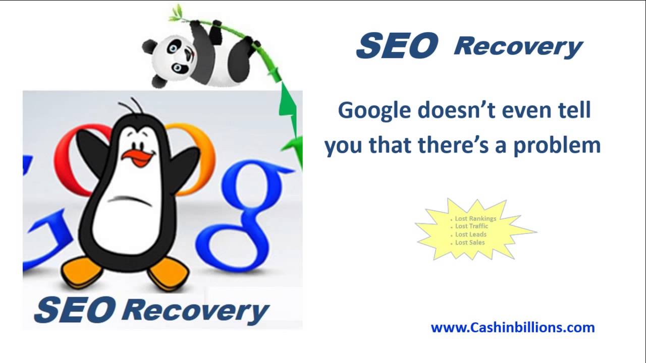 Google SEO Brisbane. Recovery of penalties. Google recover