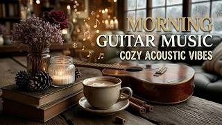 Chill morning acoustic guitar | Peaceful coffee shop atmosphere with soft strings.!!