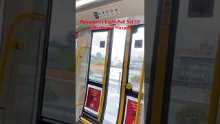 Parramatta Light Rail Set 10 at Westmead Hospital